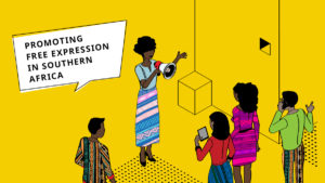 MISA banner showing people at a press conference and the MISA slogan