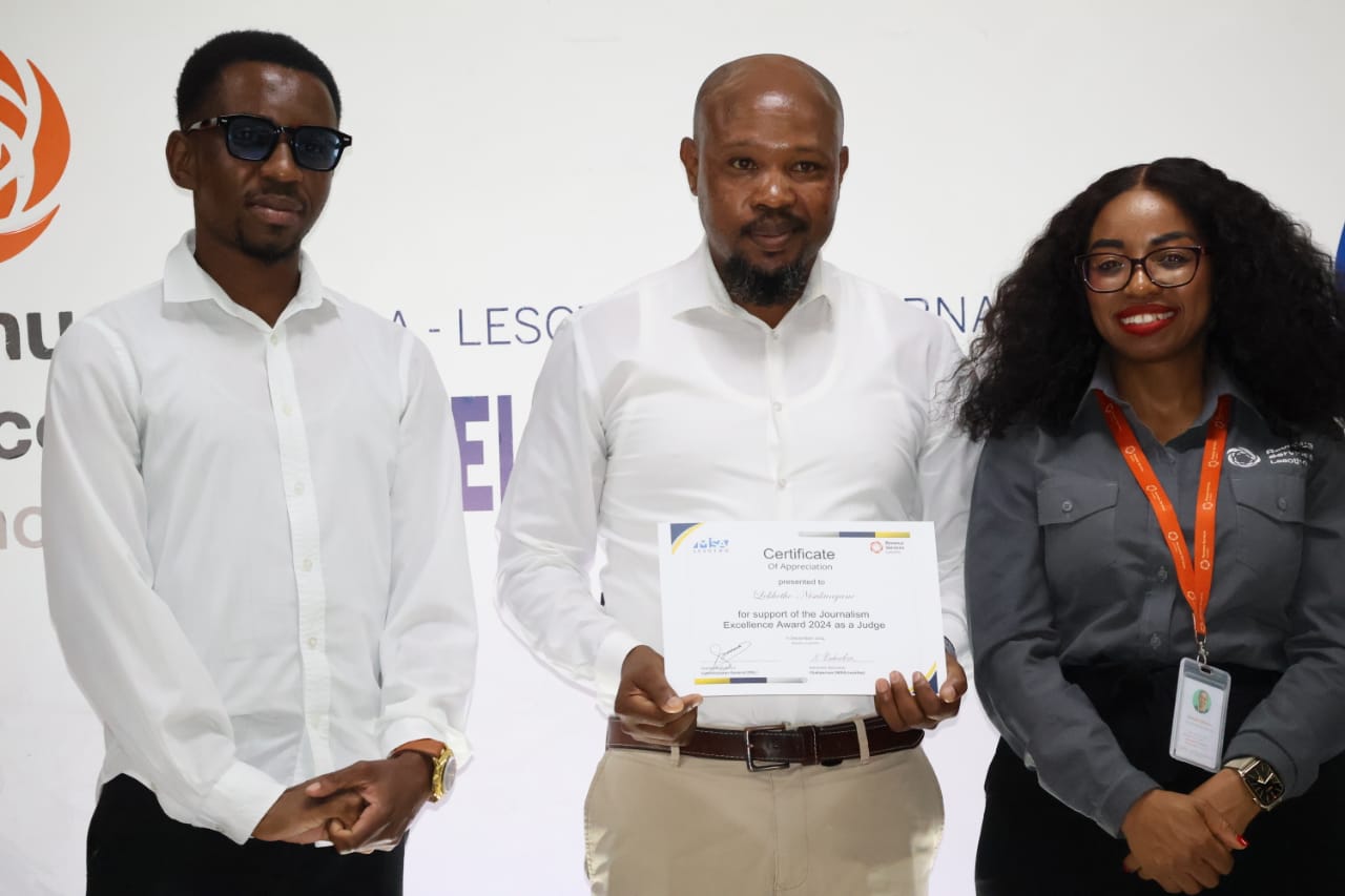 MISA Lesotho awards excellence in Journalism