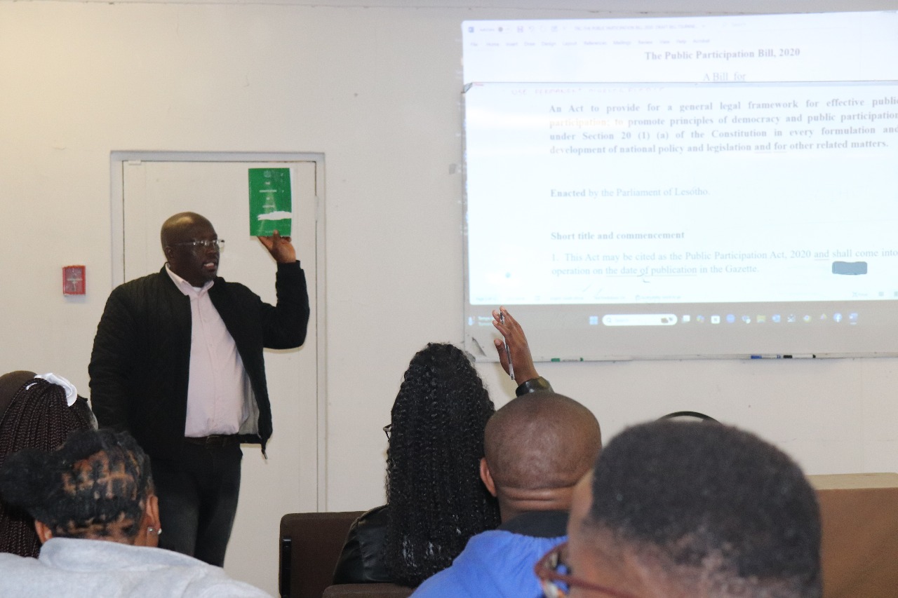 Lesotho Takes a Step Towards Inclusive Governance with Public Participation Bill