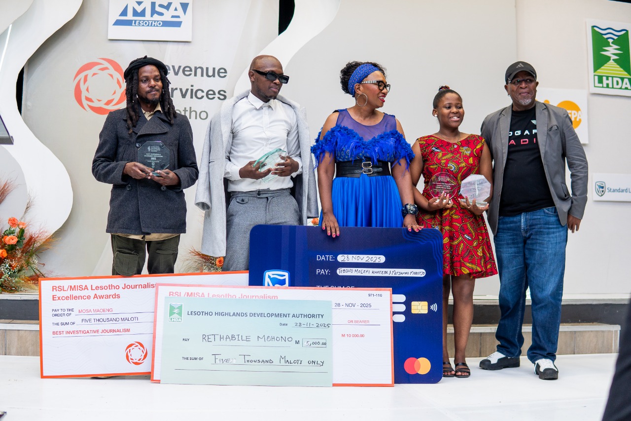 MISA/RSL Journalism Excellence Awards 2025 Celebrate Top Basotho Journalists