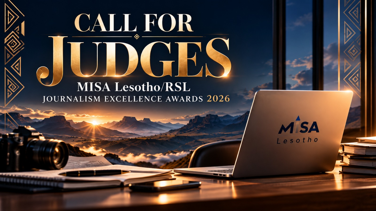 MISA Lesotho/RSL Journalism Excellence Awards 2026: Call for Applications and Nominations for Adjudicators